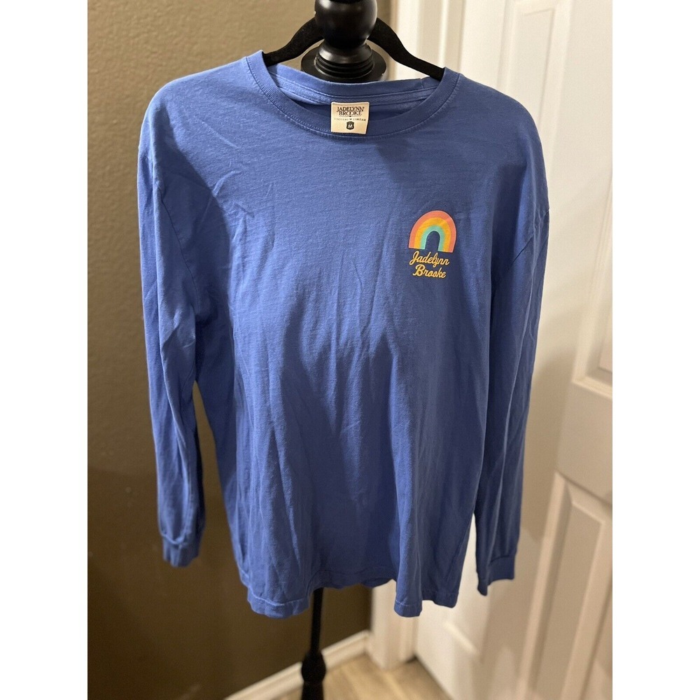Womens Blue Jadelynn Brooke Long Sleeve T-Shirt size‎ M